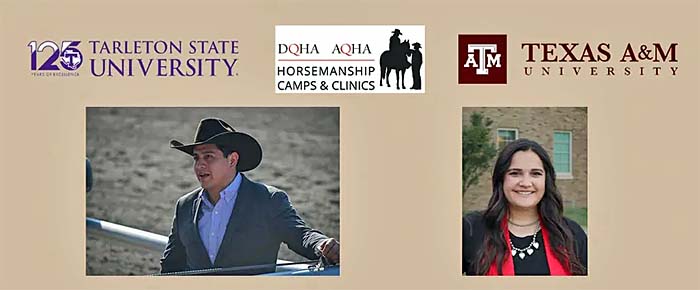 © DQHA ; Dr. Rafael Martinez (l.) & Teghan Brooks
